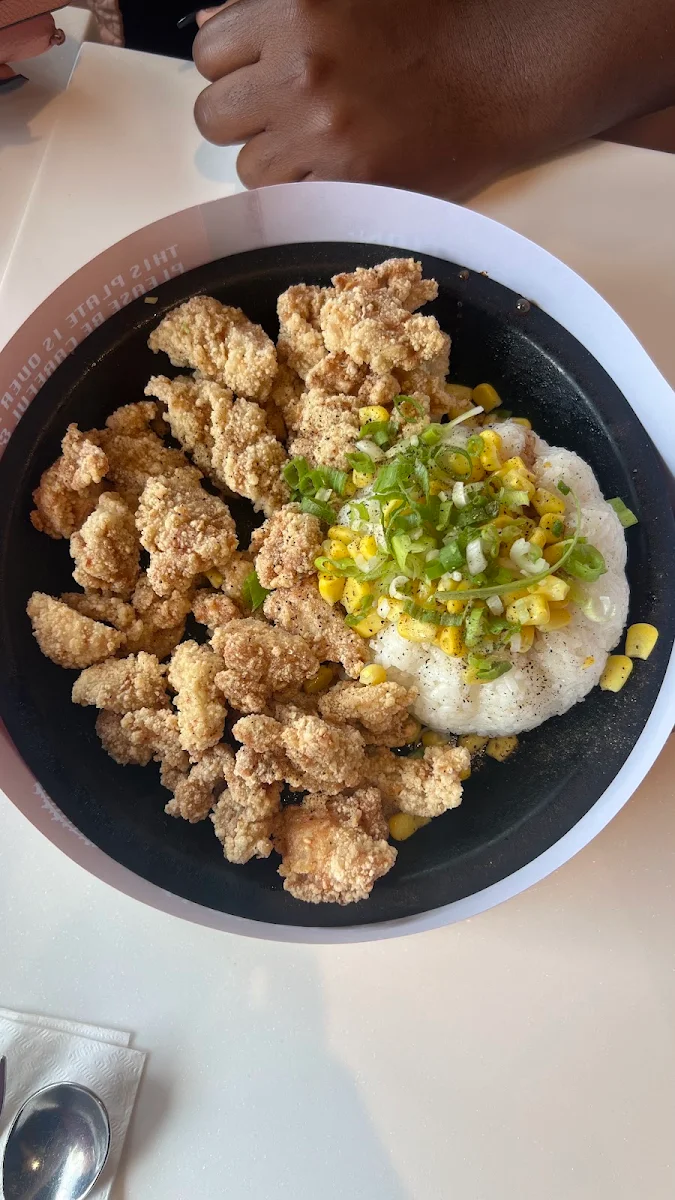 popcorn chicken rice 鹽酥雞飯, Flaming Kitchen 一伙堂（Scarborough）
